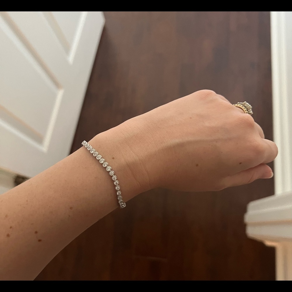 Goldennere Silver Tennis Bracelet